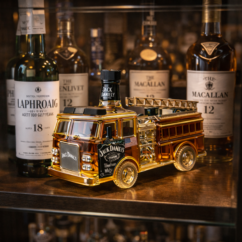 Carafe à whisky - Édition Pompiers