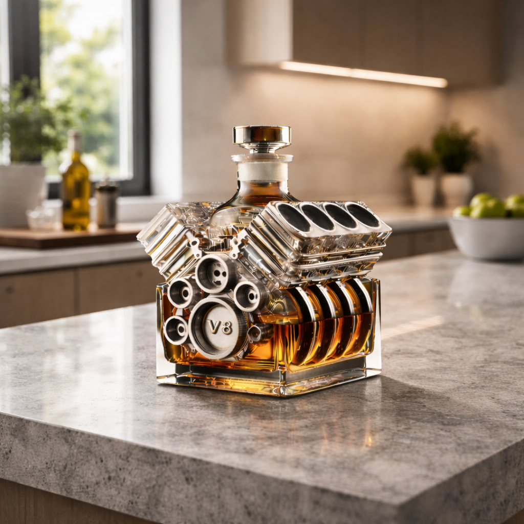 Carafe à whisky - Édition Moteur V8