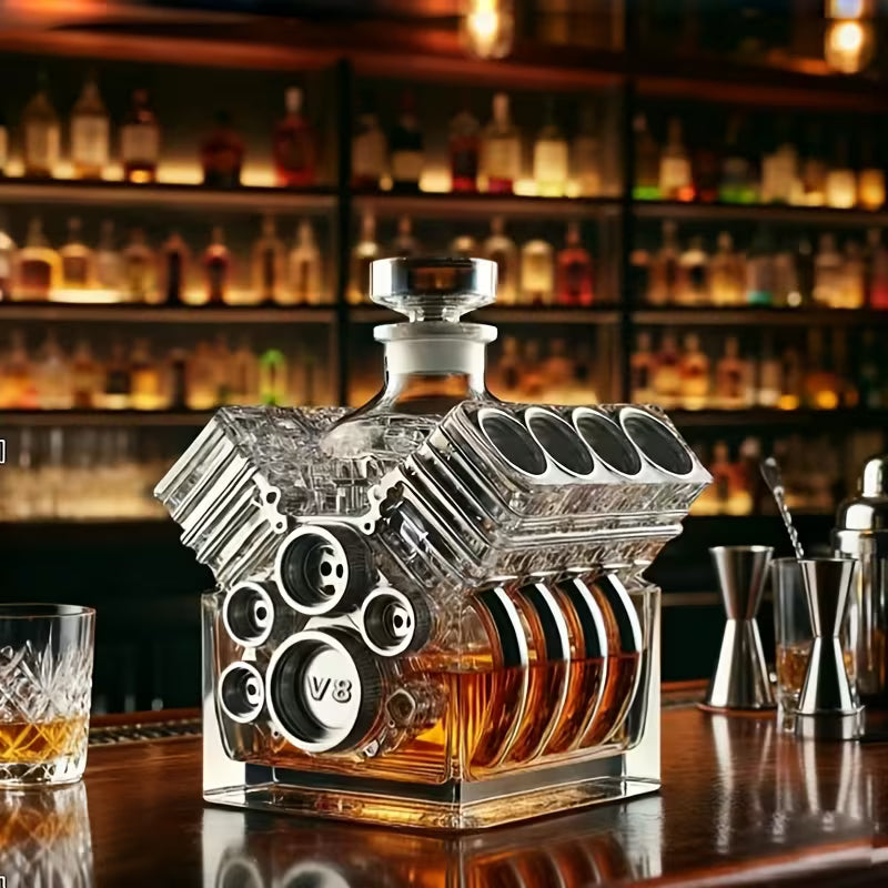 Carafe à whisky - Édition Moteur V8