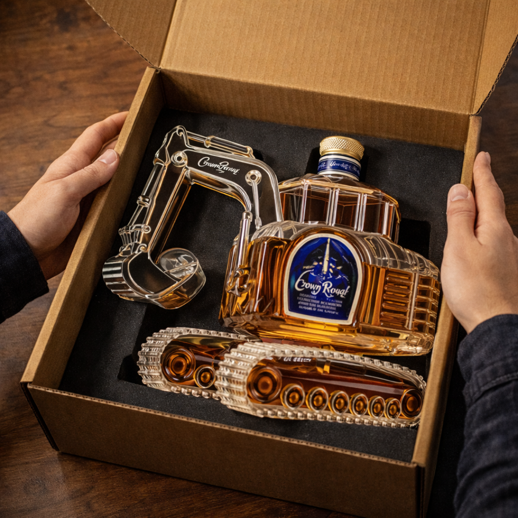 Carafe à whisky - Édition Pelleteuse