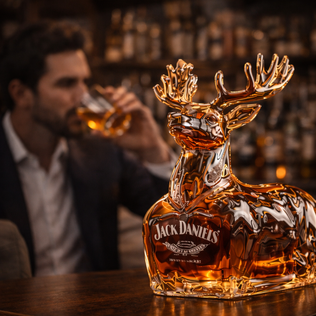 Carafe à whisky - Édition Renne