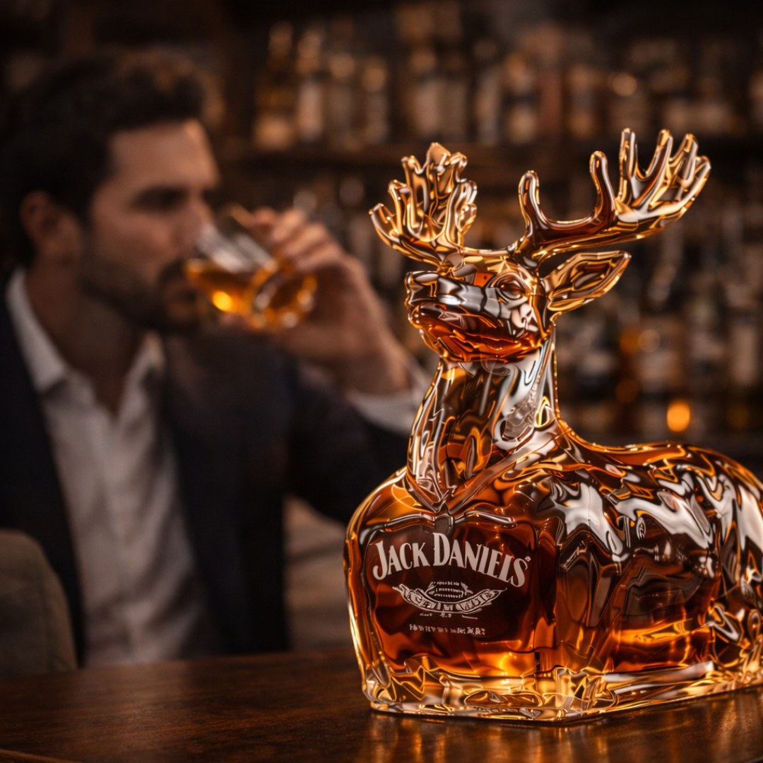 Carafe à whisky - Édition Renne