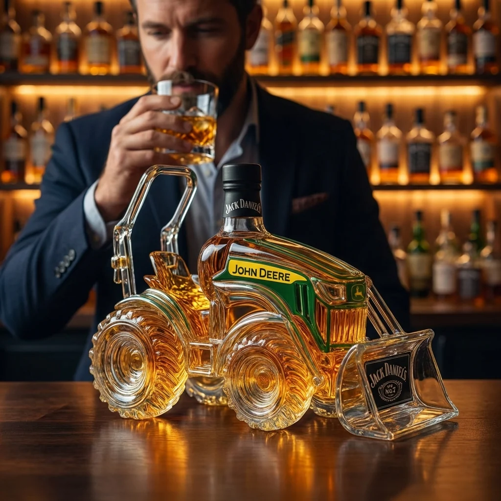 Carafe à Whisky - Édition Tracteur
