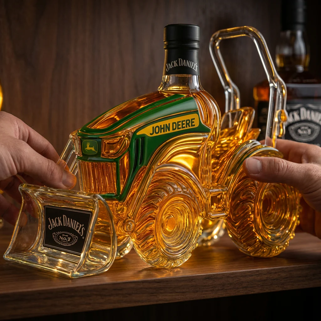 Carafe à Whisky - Édition Tracteur
