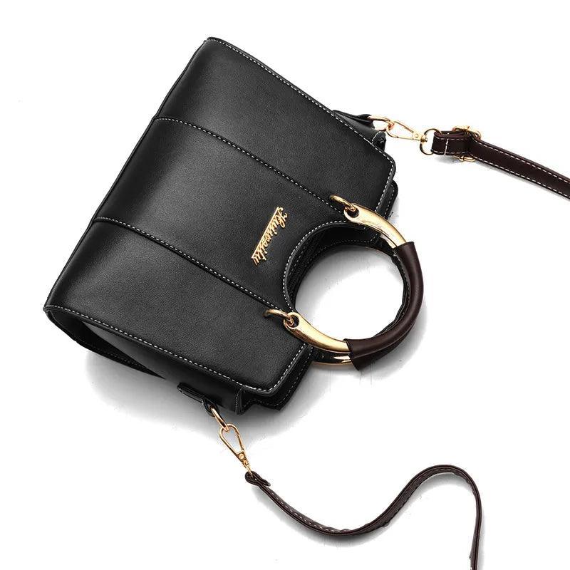 Sac bandoulière luxueux pour femme en cuir - Atena