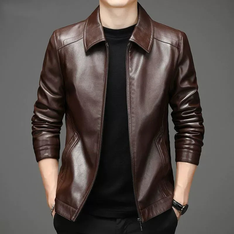 Giacomo | Veste en cuir casual