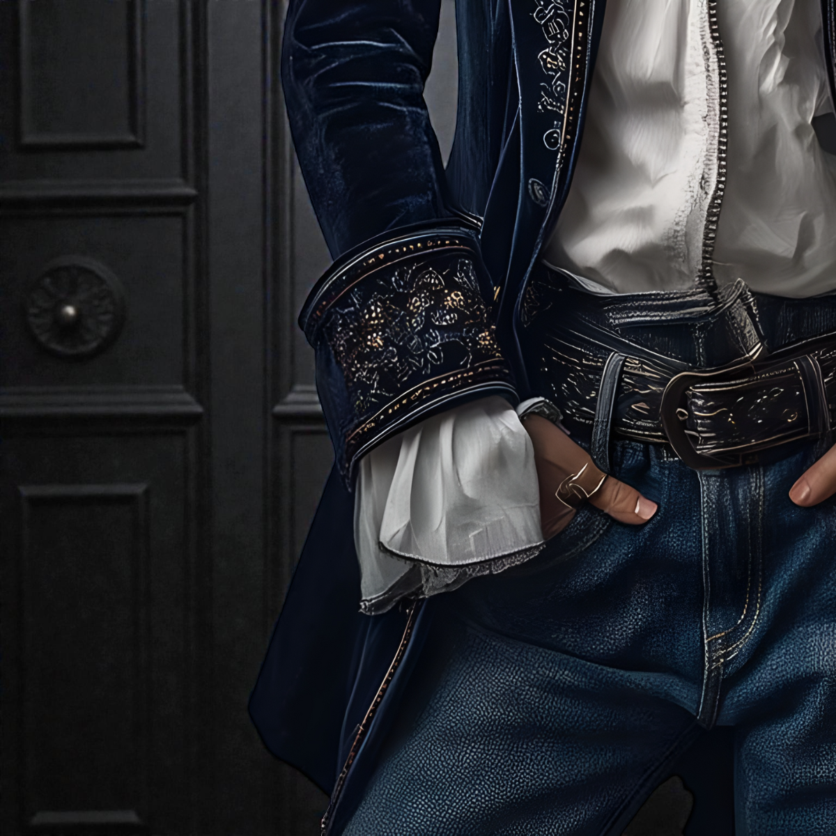 NURVEA™ | MANTEAU EN VELOURS