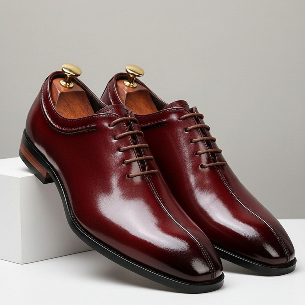 Chaussures Derby Talisman en Cuir Véritable