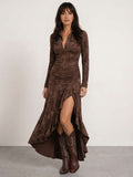 Robe cowboy à volants
