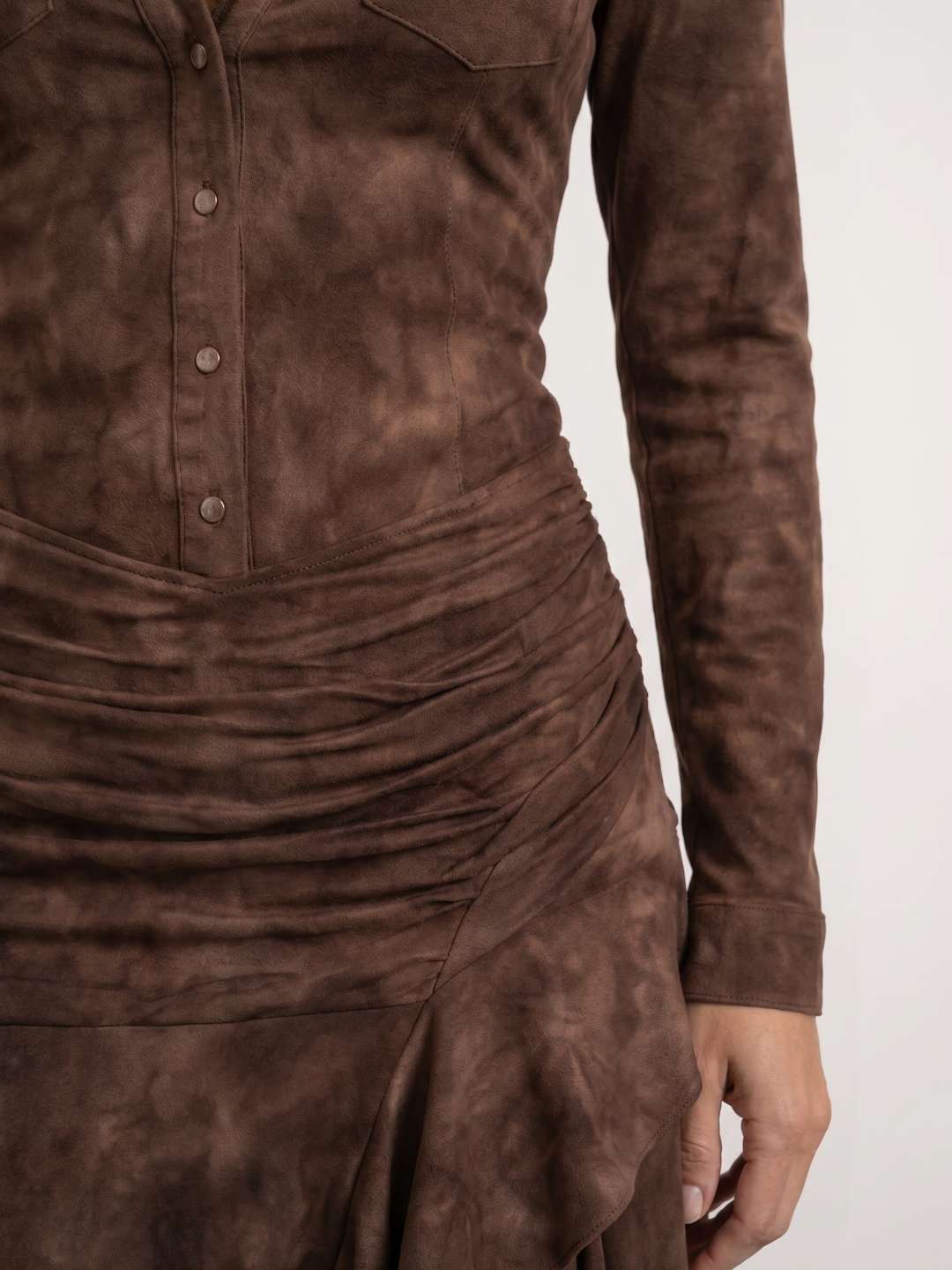 Robe cowboy à volants