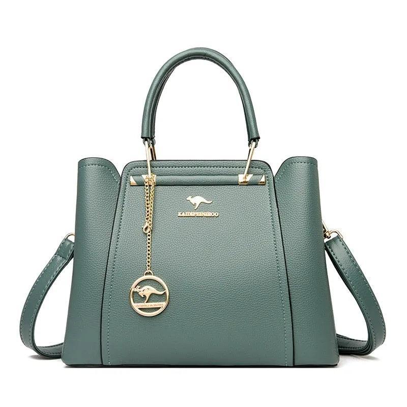 Sac bandoulière luxueux en cuir - Style Couer