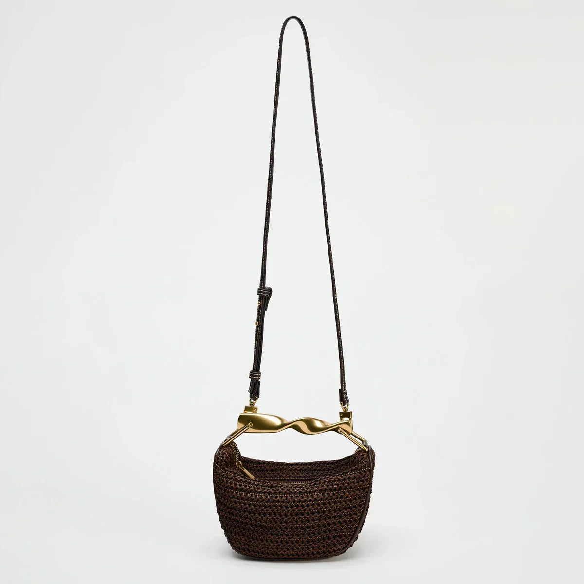 Sac bandoulière en crochet Bruna