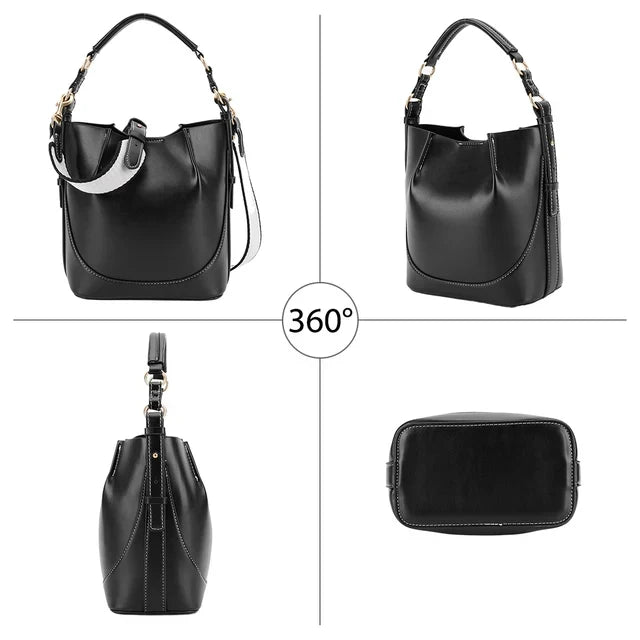 Sac seau bandoulière Hayla