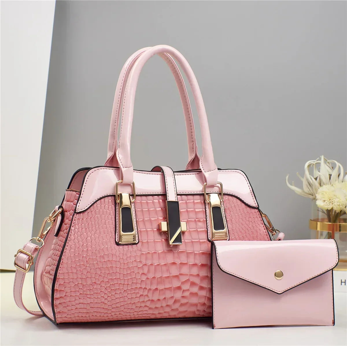 Ensemble sac et portefeuille en cuir - Vian