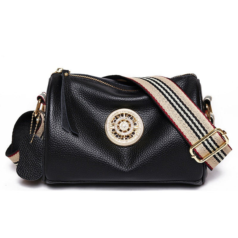 Petit sac à bandoulière en cuir Orlane