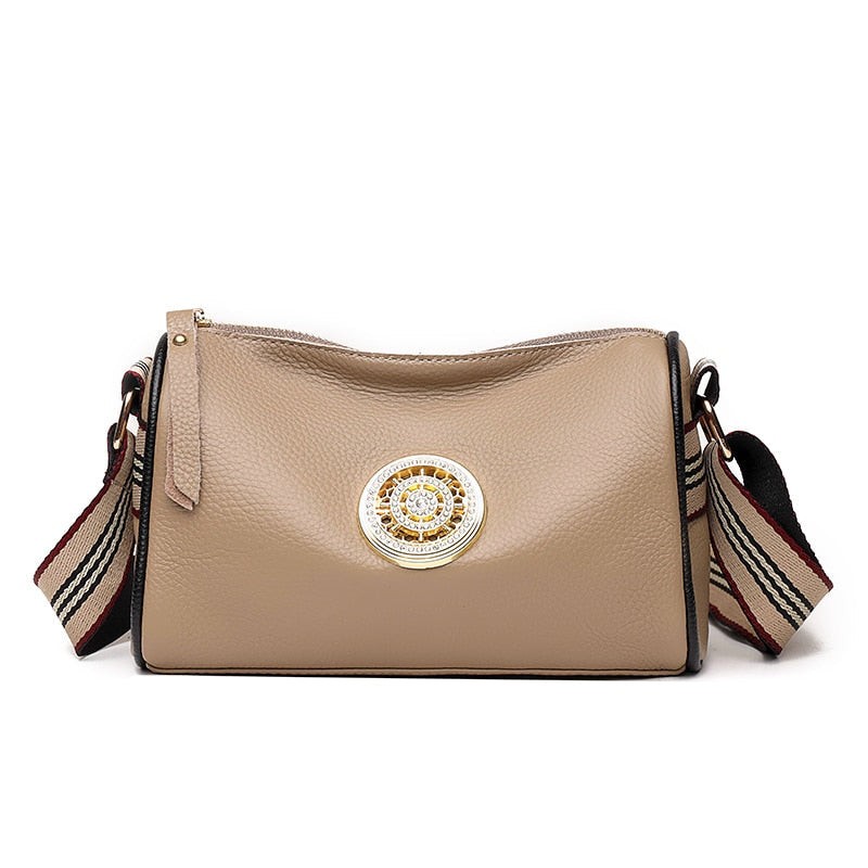 Petit sac à bandoulière en cuir Orlane