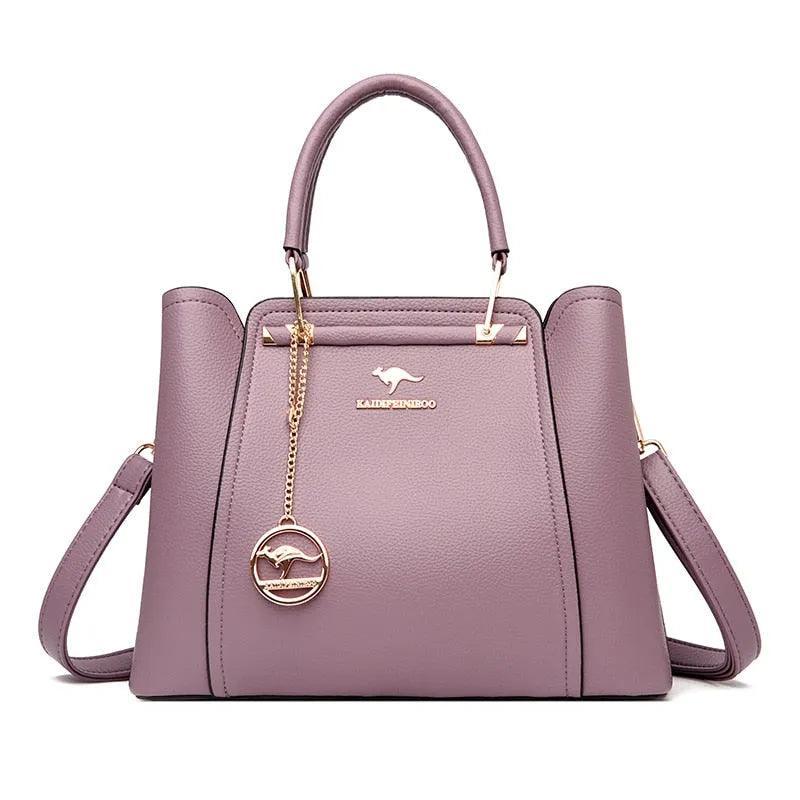 Sac bandoulière luxueux en cuir - Style Couer