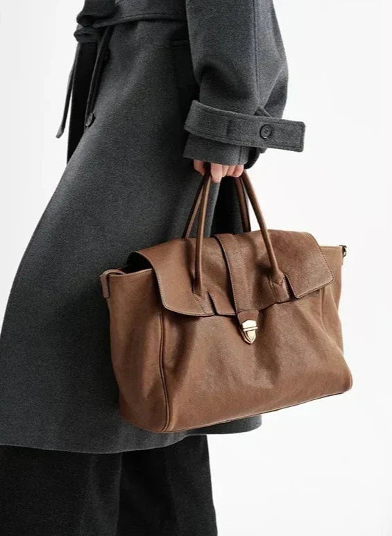 Sac fourre-tout en cuir Gabrielle