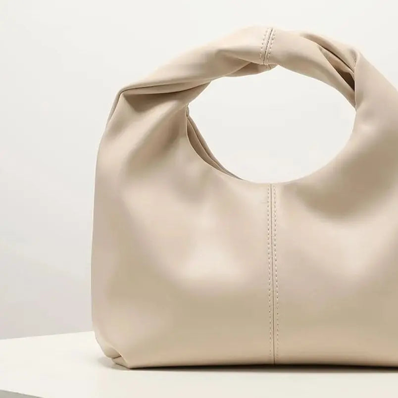 Mini sac à main en cuir véritable - Clean