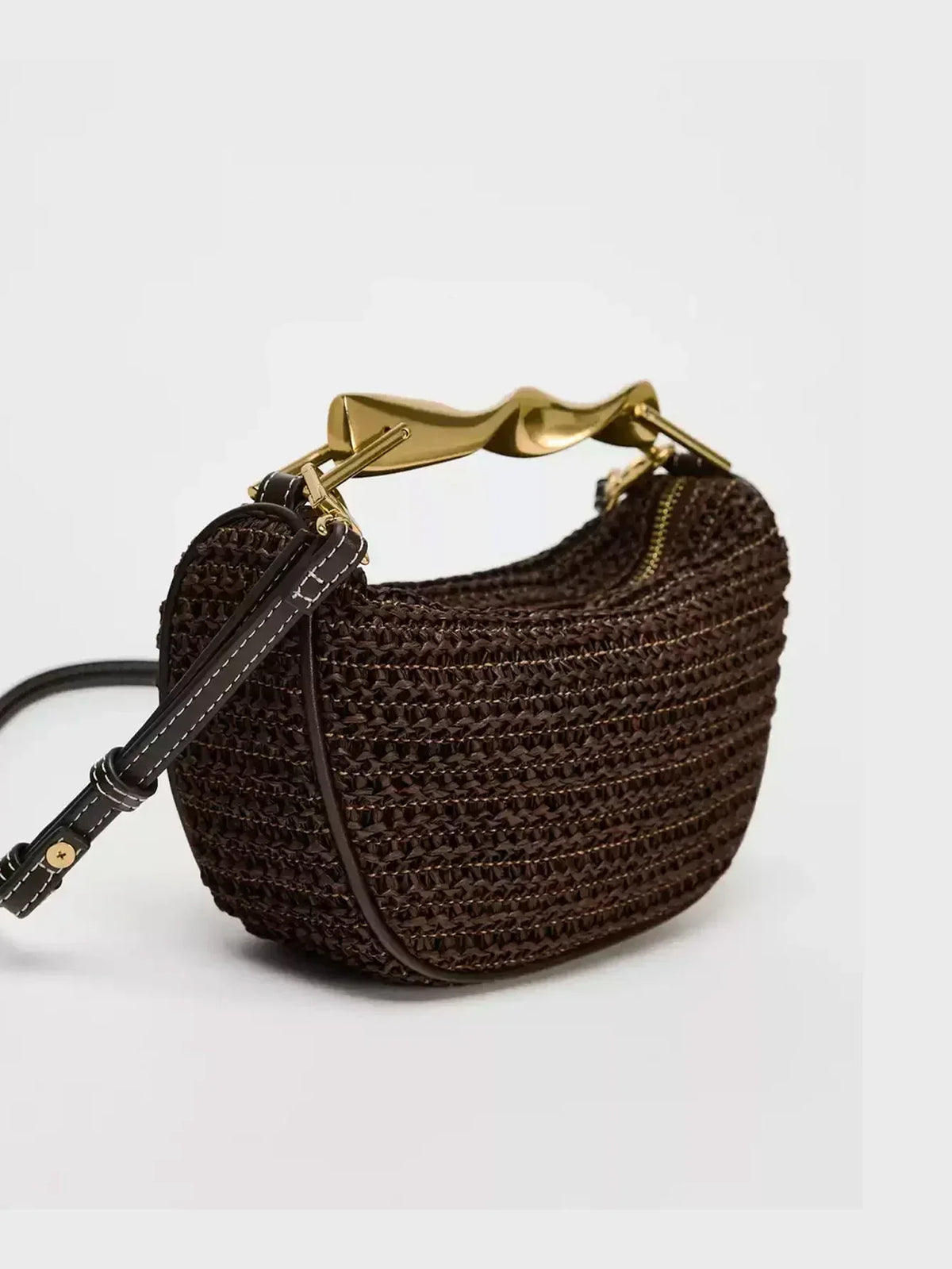 Sac bandoulière en crochet Bruna