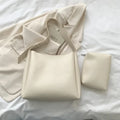 Leather Bag + Pouch - Glass