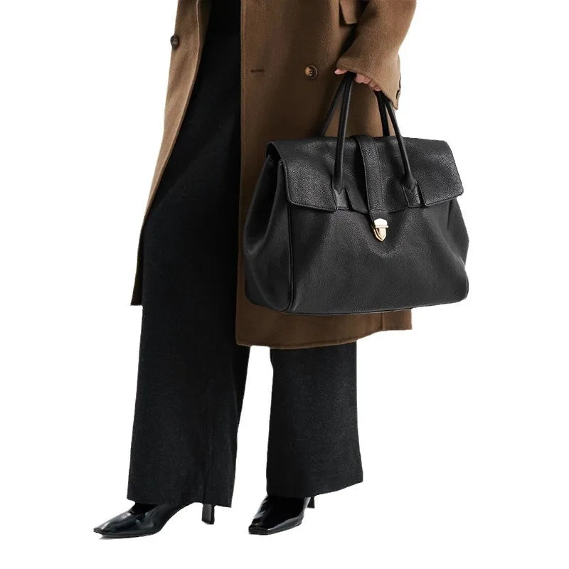 Sac fourre-tout en cuir Gabrielle