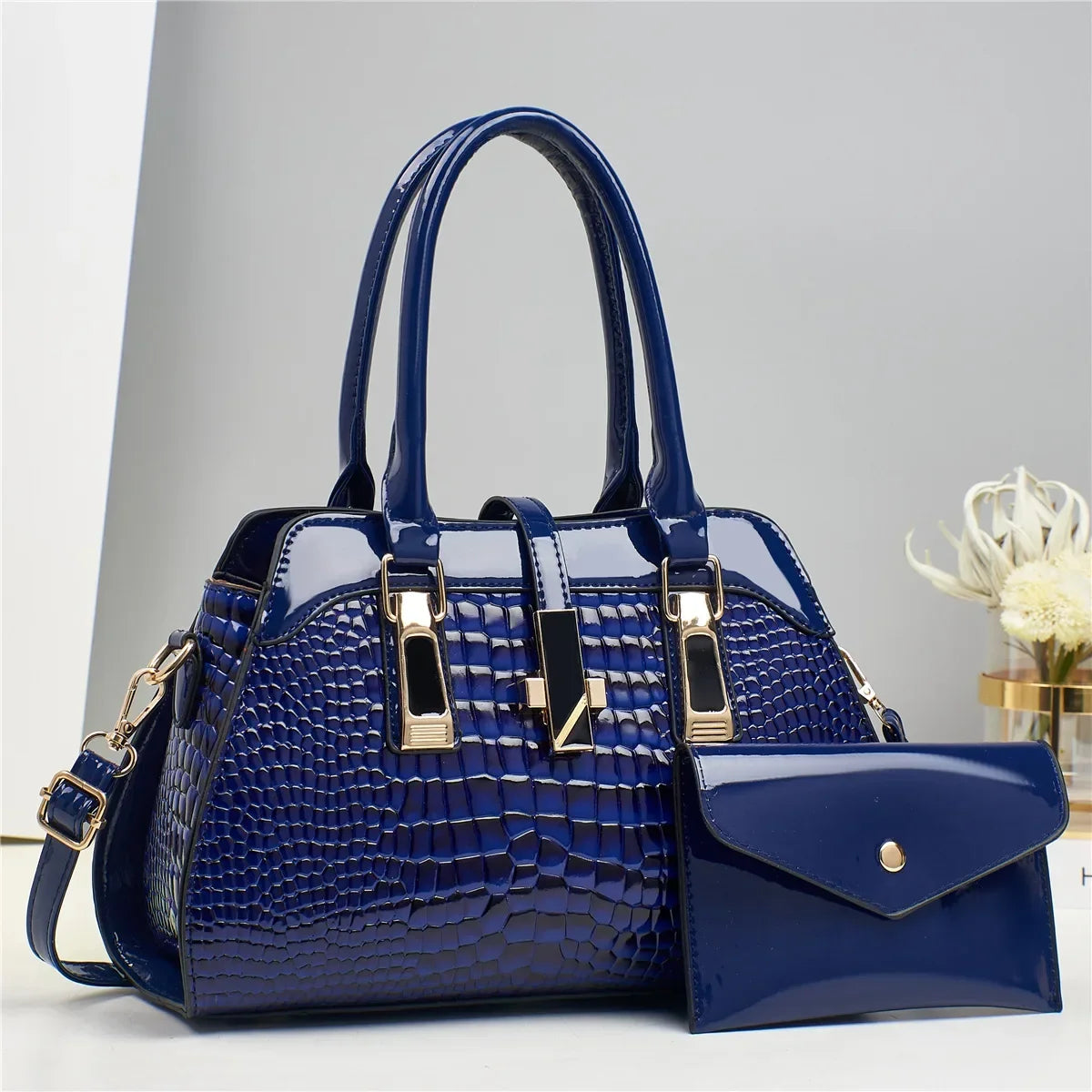 Ensemble sac et portefeuille en cuir - Vian
