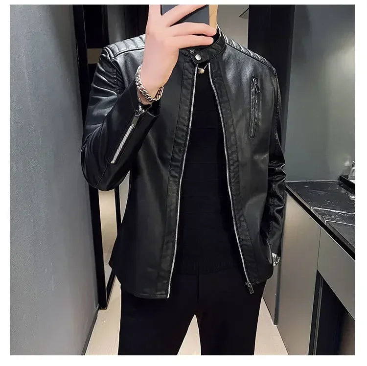 Michele | Veste en cuir raffinée