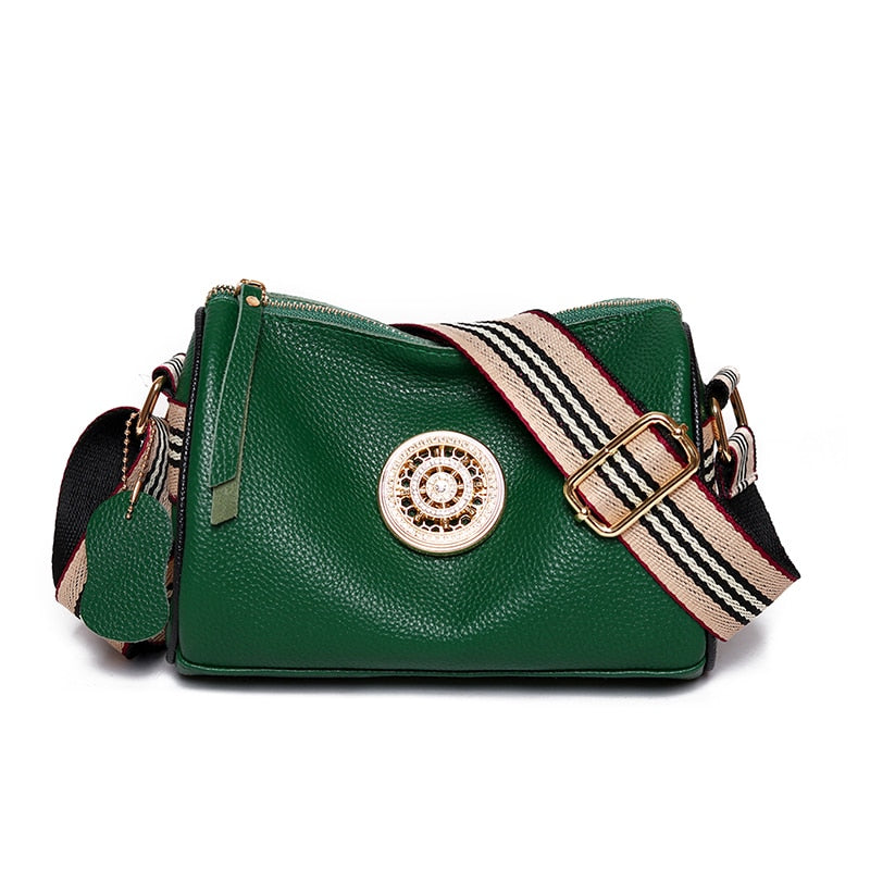 Petit sac à bandoulière en cuir Orlane