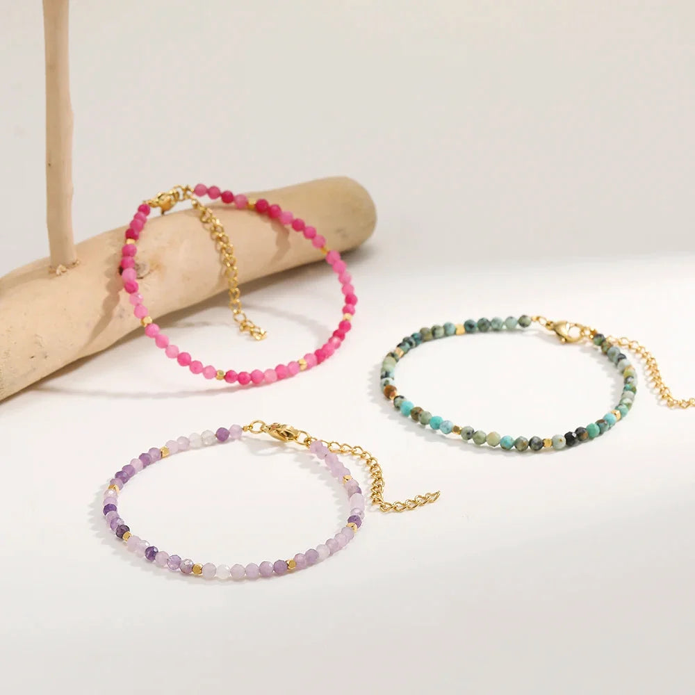 Elisa | Bracelet en turquoise africaine