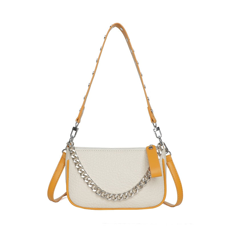 Petit sac bandoulière en cuir Lara