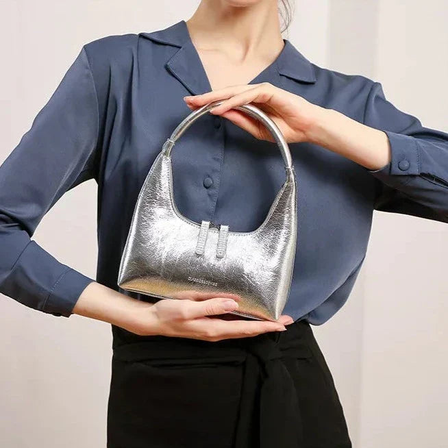 Sac baguette en cuir Aurora