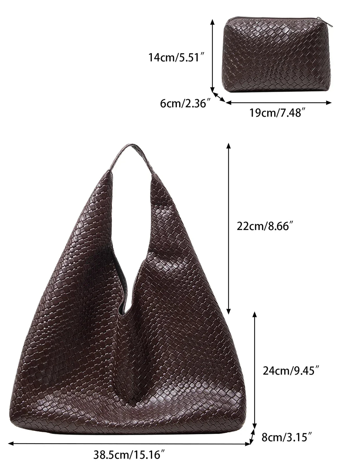 Sac et portefeuille en cuir - Noelle