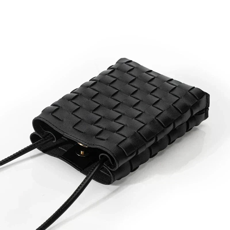 Sac pour téléphone tressé Juliette