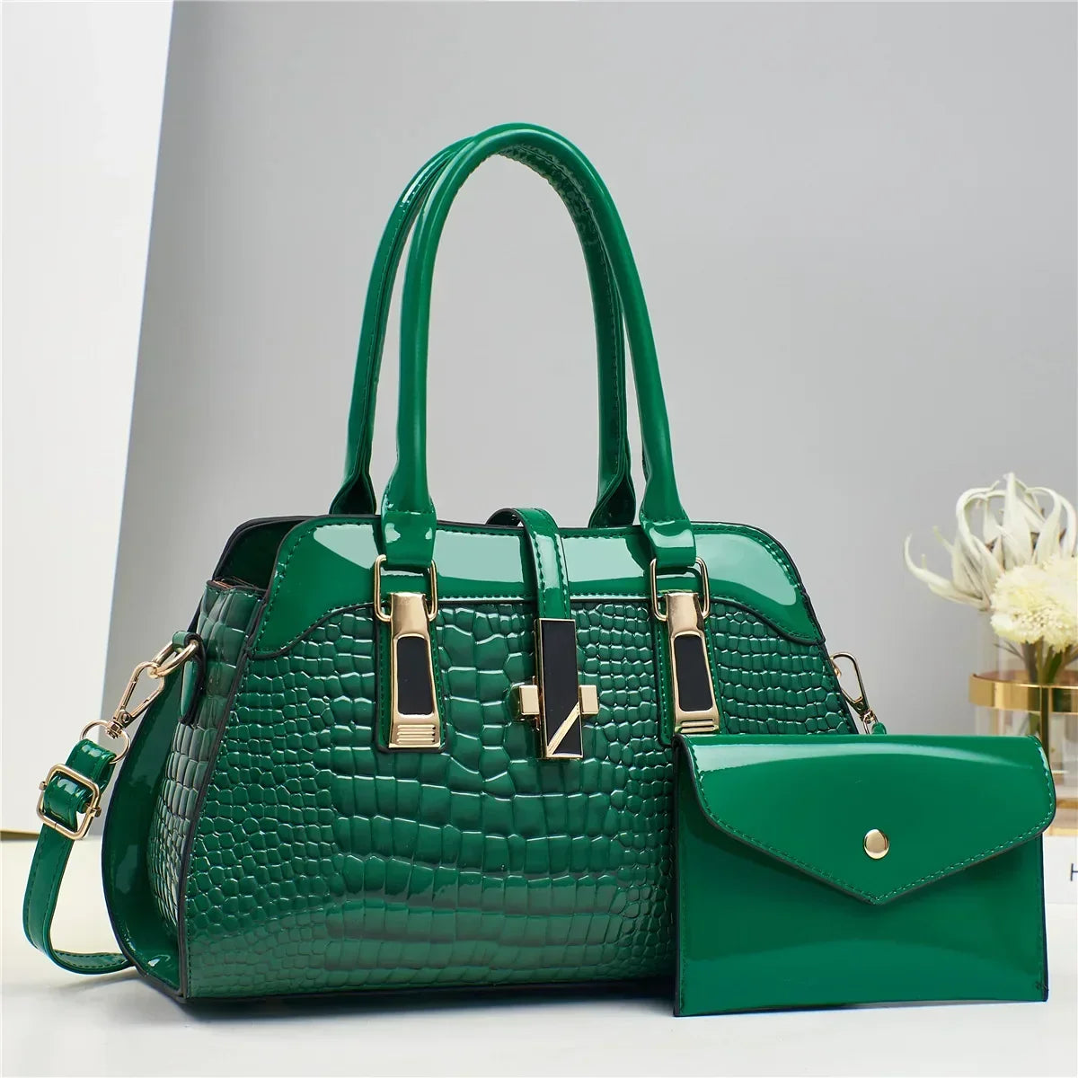Ensemble sac et portefeuille en cuir - Vian