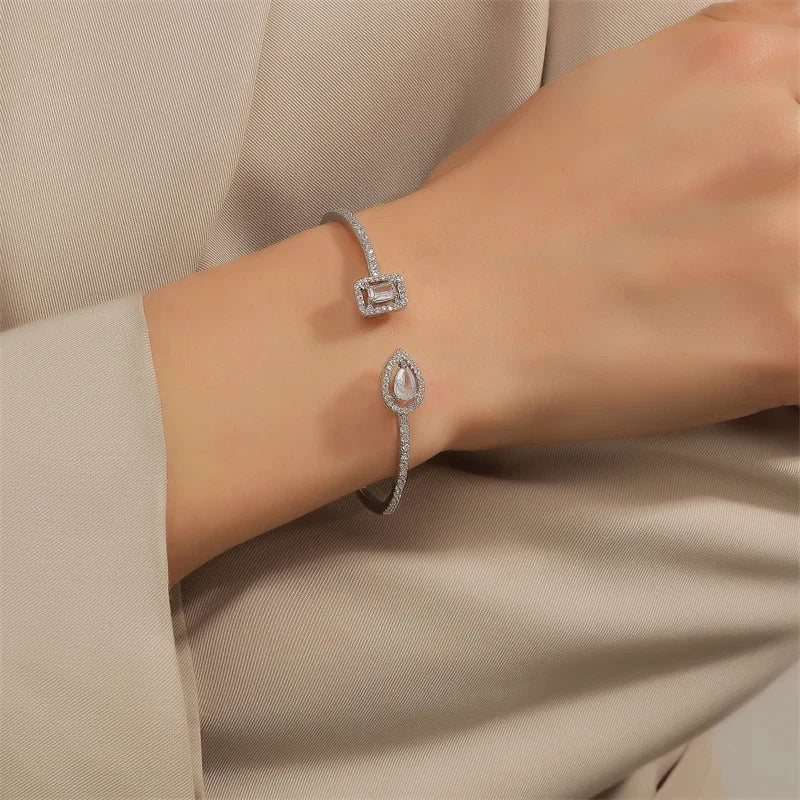 Luce | Geometrisches Bangle-Armband