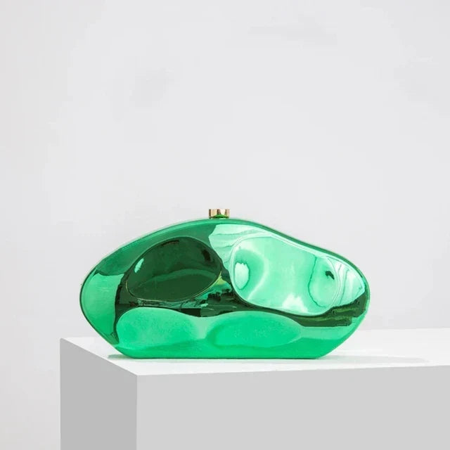 Pochette métallisée Nicole