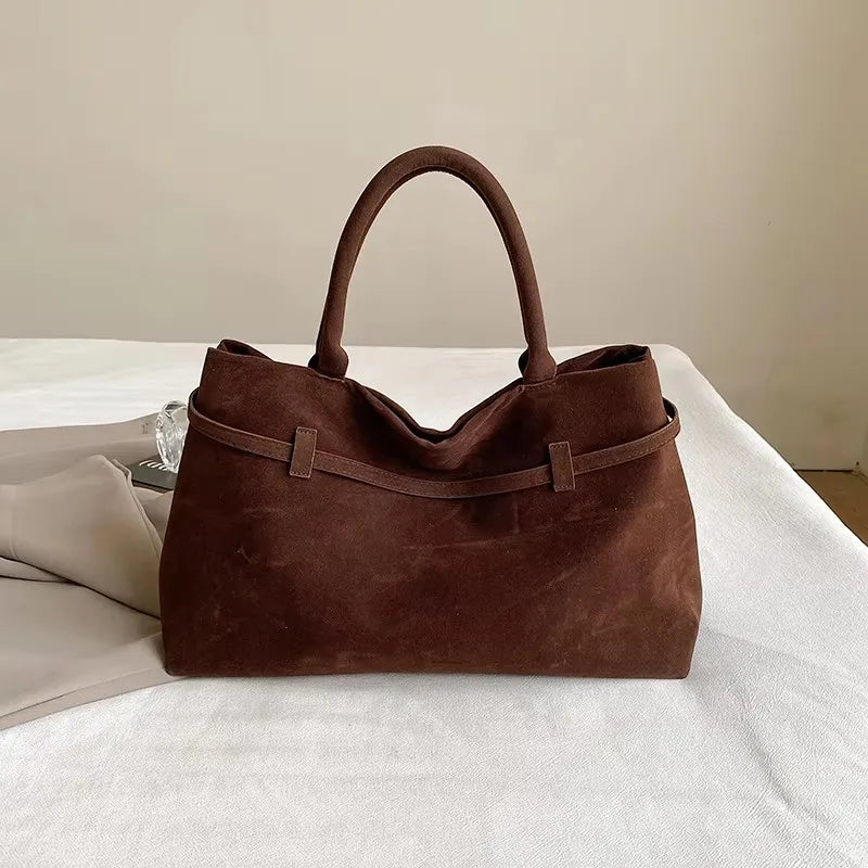 Cabas en daim pour femme - Esmé