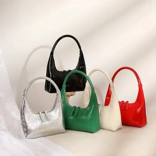 Sac baguette en cuir Aurora