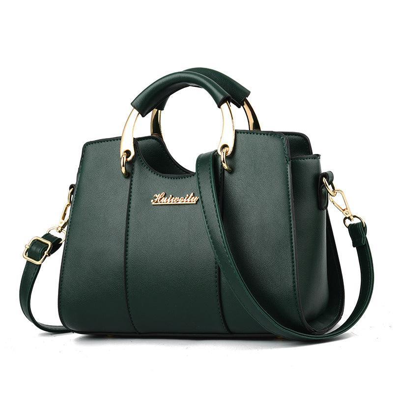 Sac bandoulière luxueux pour femme en cuir - Atena