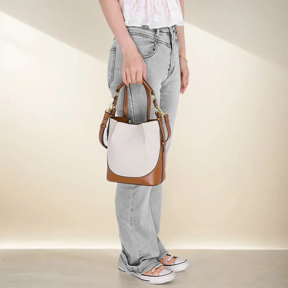 Sac seau bandoulière Hayla