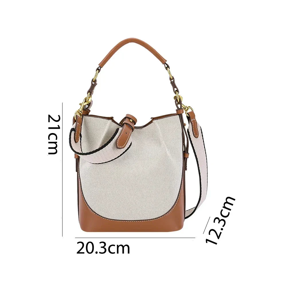 Sac seau bandoulière Hayla