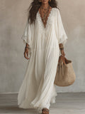 Anna | Robe Perle blanche