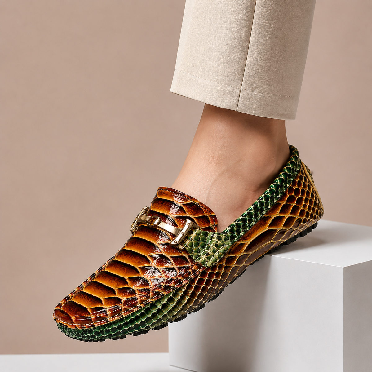 Mocassins Torina en Cuir Véritable
