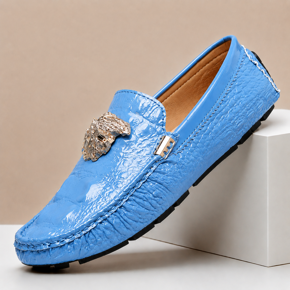 Mocassins Bellagio en Cuir Véritable