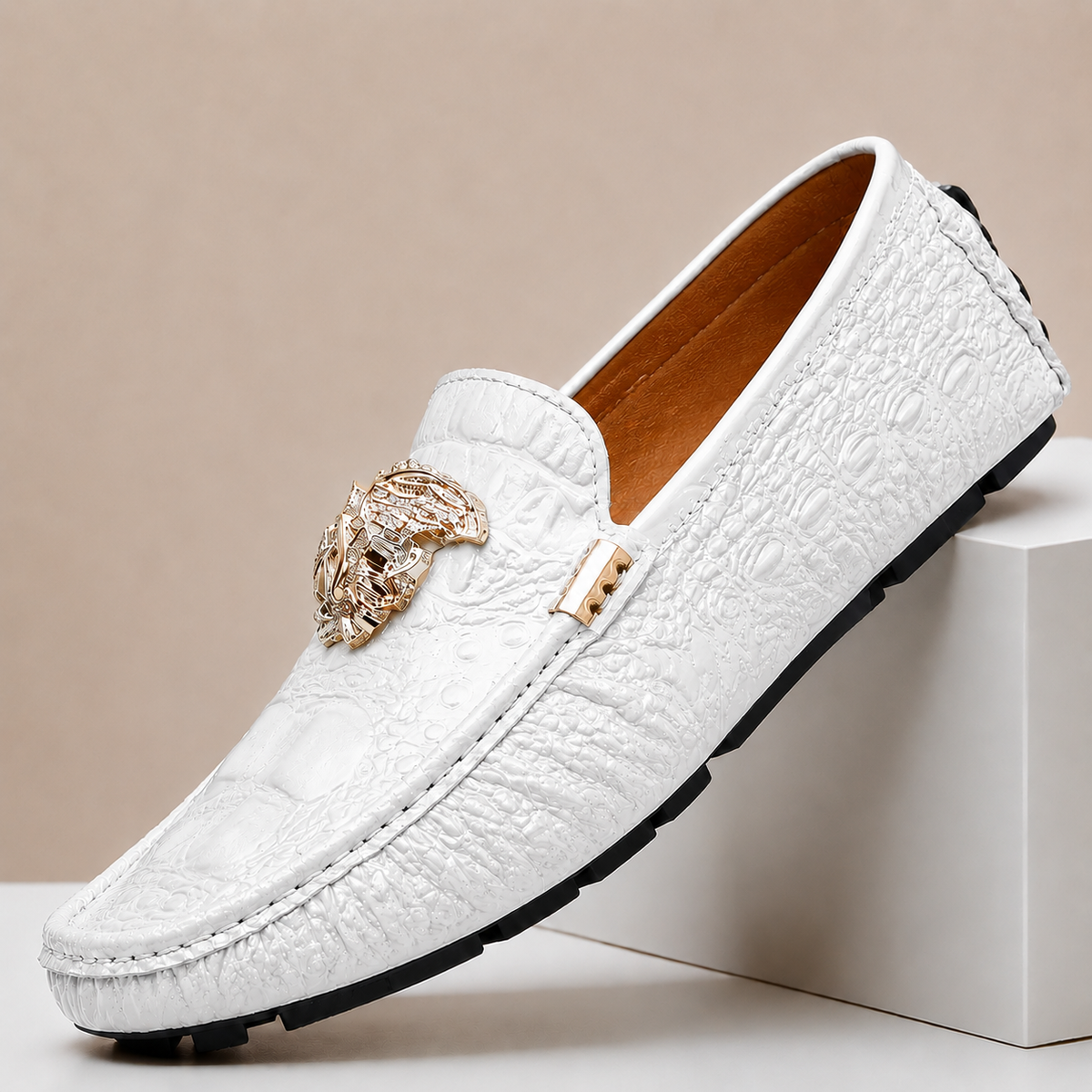 Mocassins Bellagio en Cuir Véritable