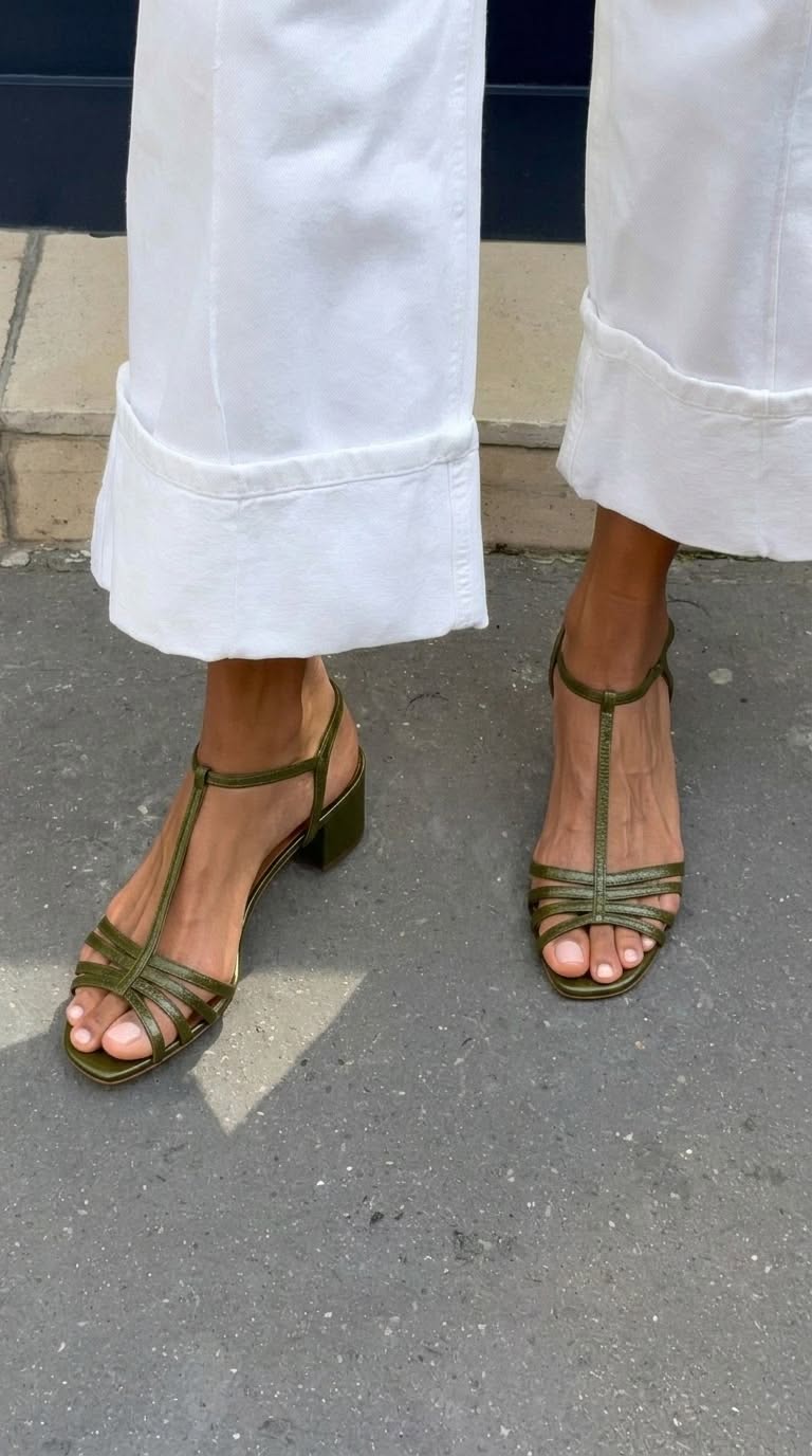 Allegra | Goldene Sandalen Tägliche Eleganz