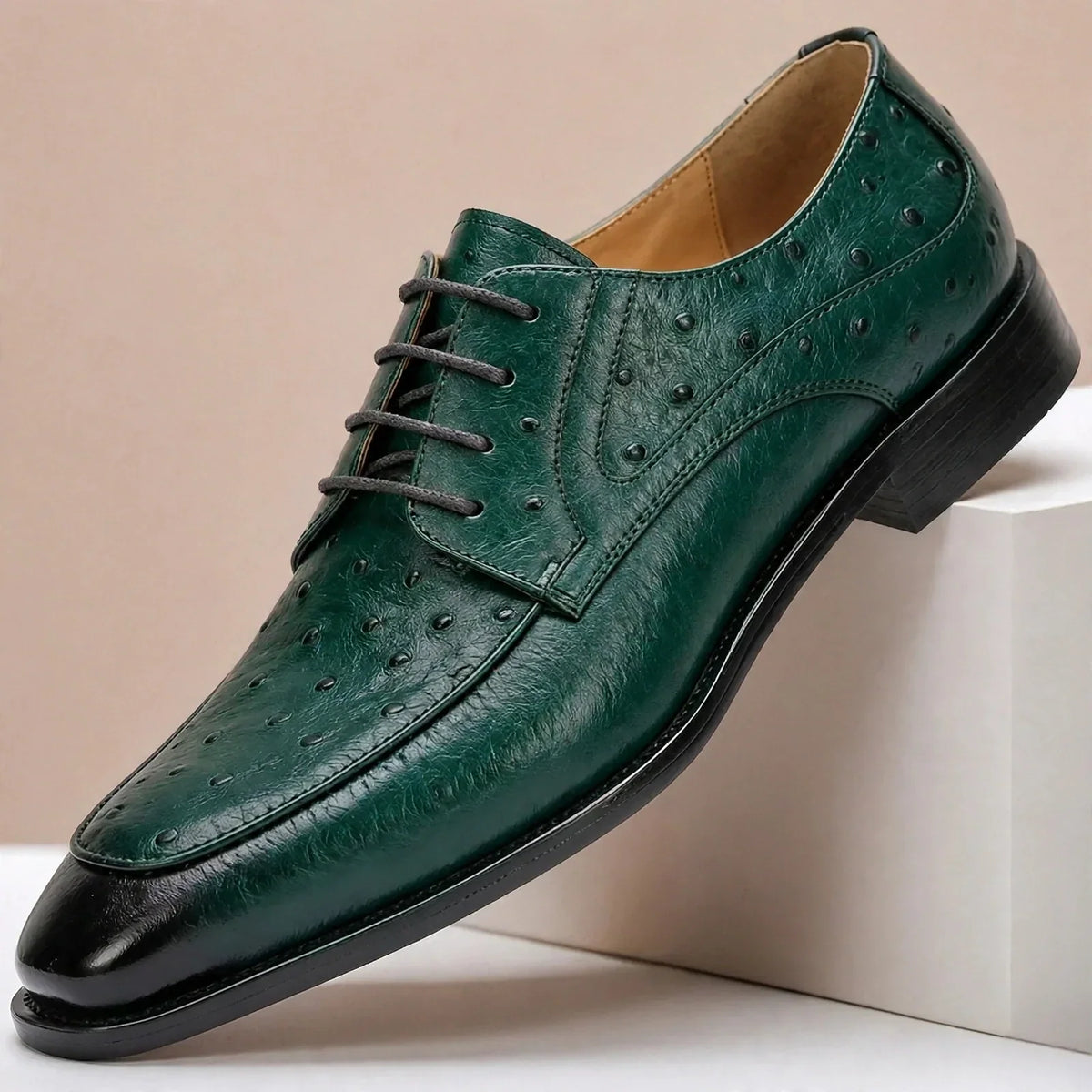 Chaussures Habillées Tavero en Cuir Pleine Fleur