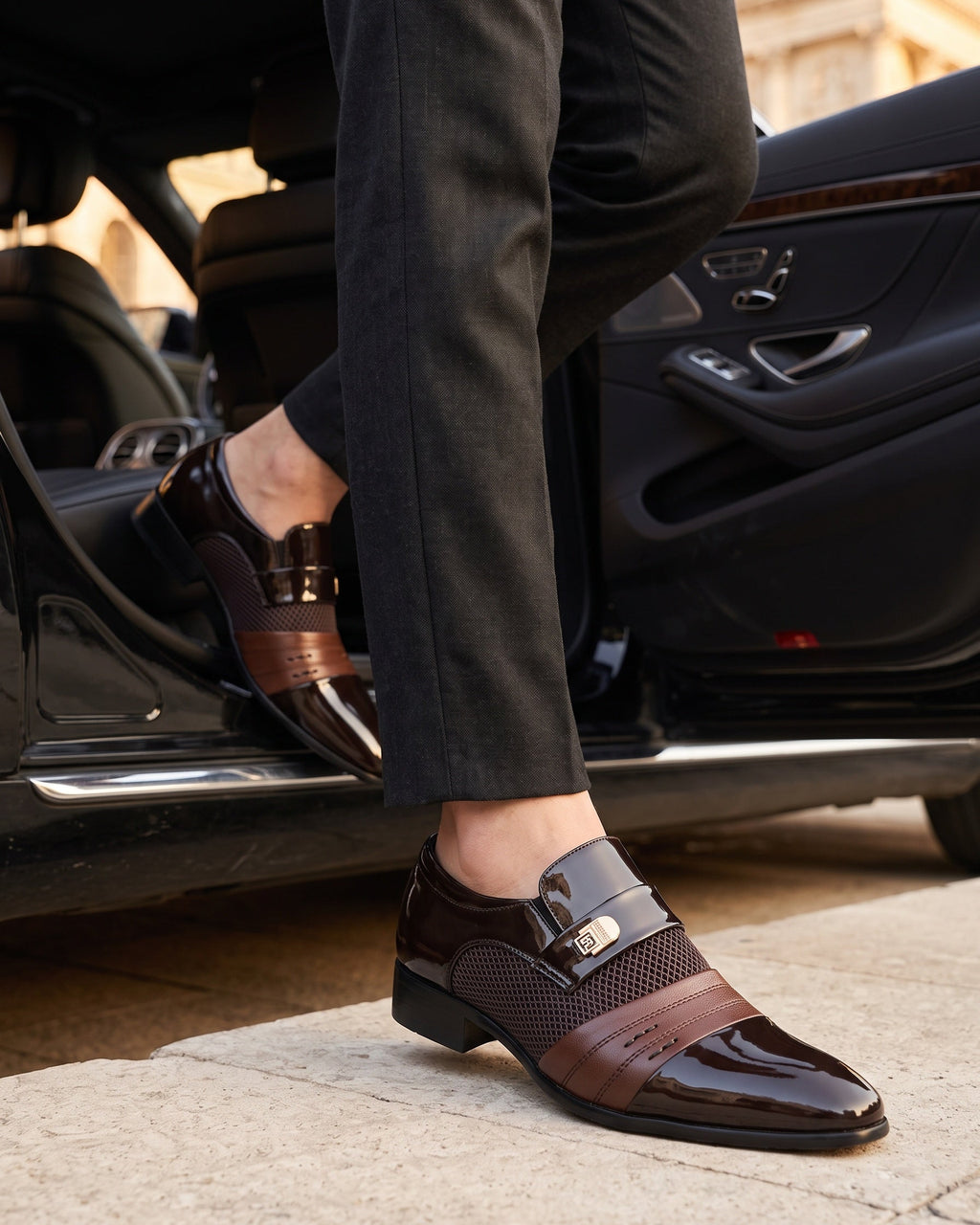 Fausto | Chaussures Monk Strap Élégantes