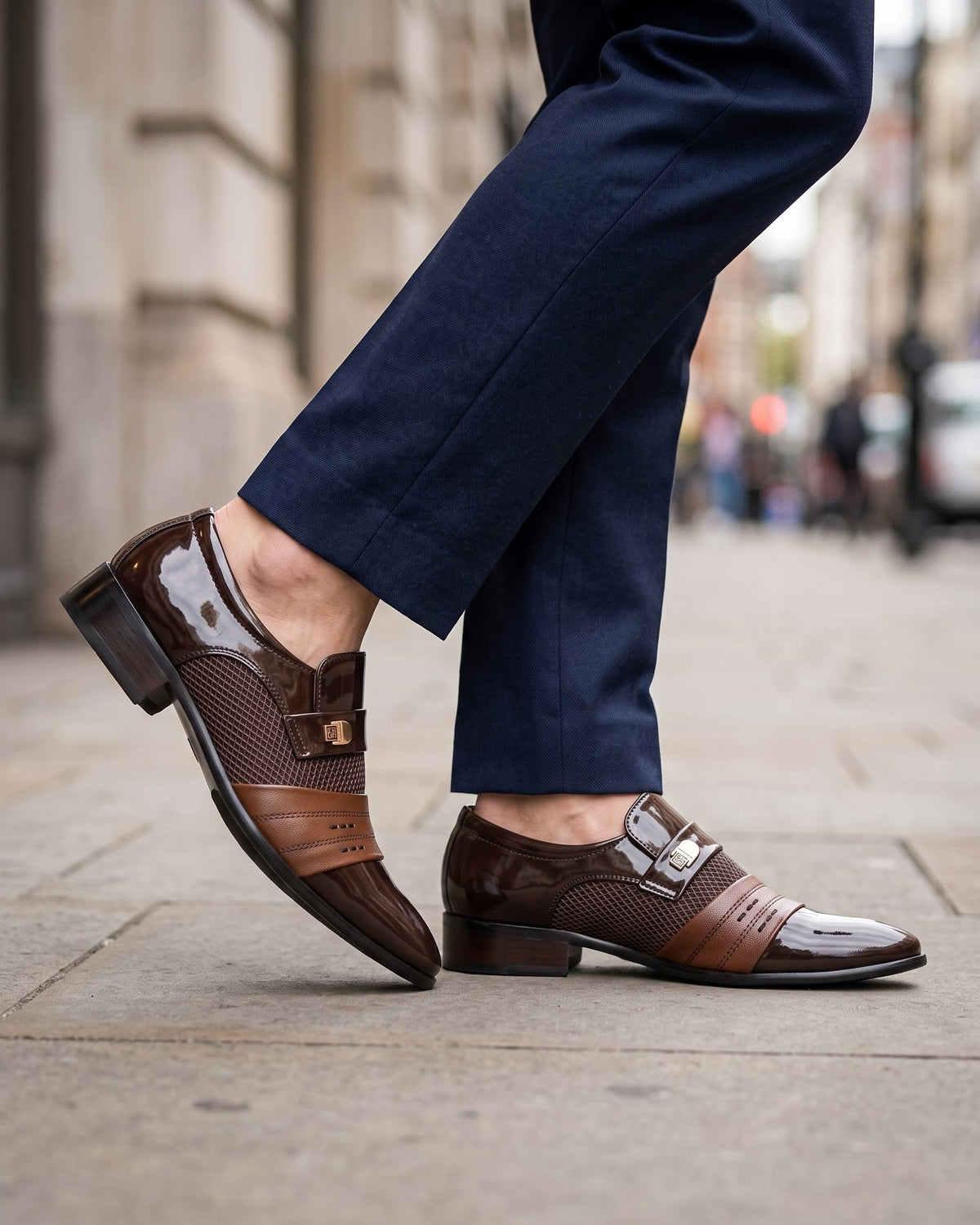 Fausto | Chaussures Monk Strap Élégantes